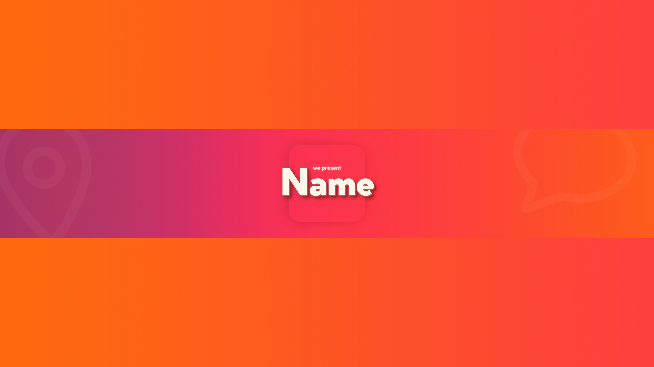 Colourful YouTube Banner