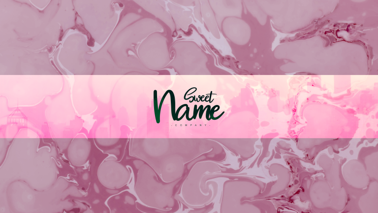 Free Pinky YouTube Banner Template | 5ergiveaways