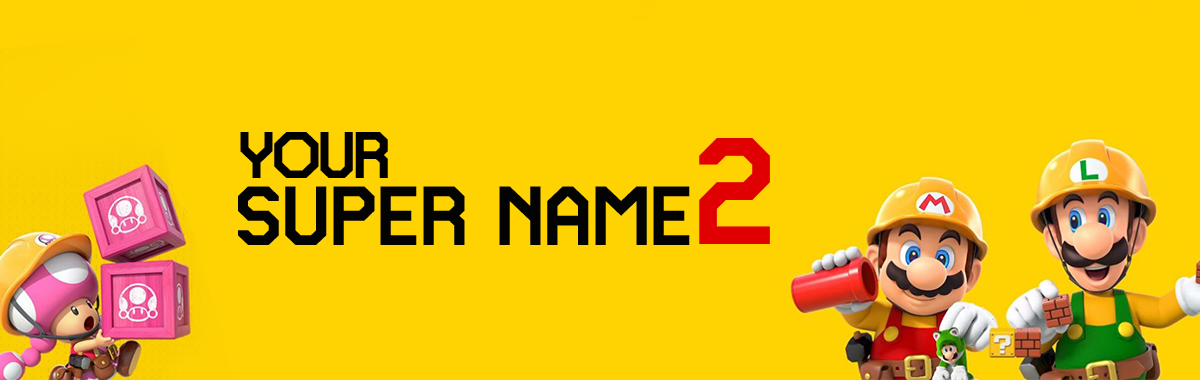 Mario Maker 2 Live Twitch Cover