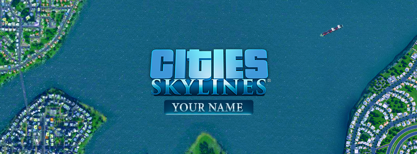 Cities Skylines Facebook Cover