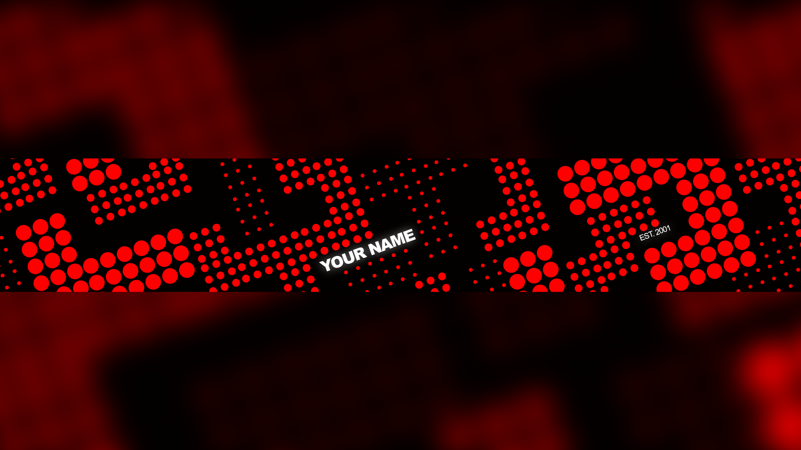 Red Dots Banner
