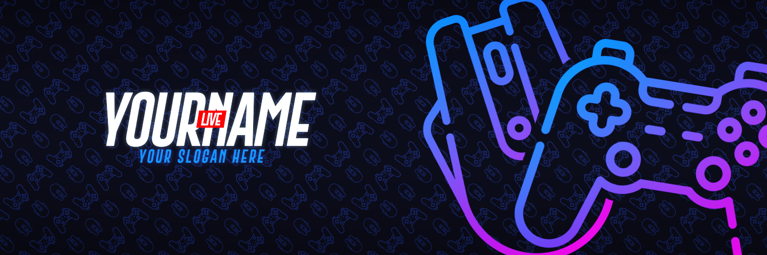 Live Gaming Twitter Cover